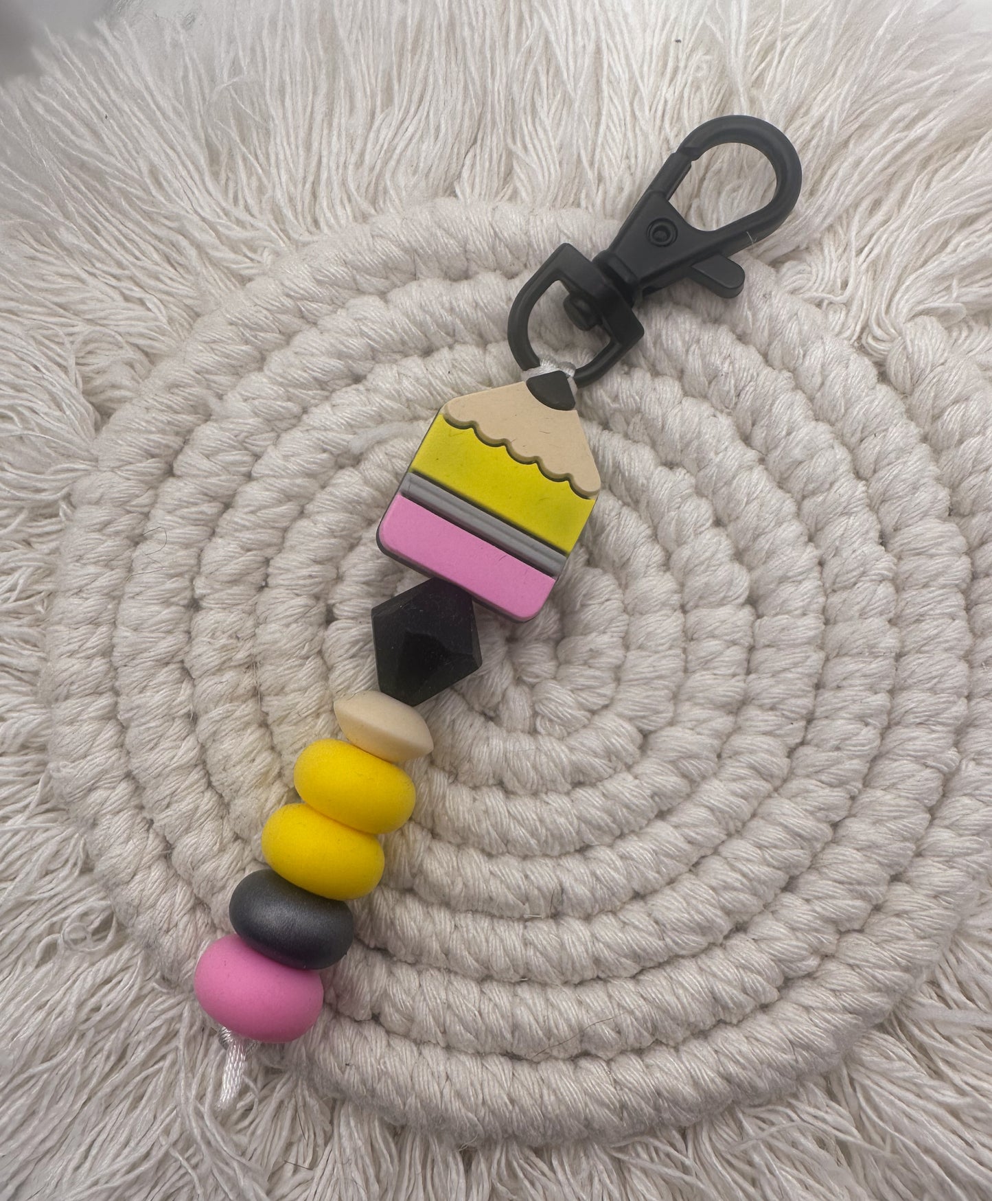 School Crossing/Eraser Keychain