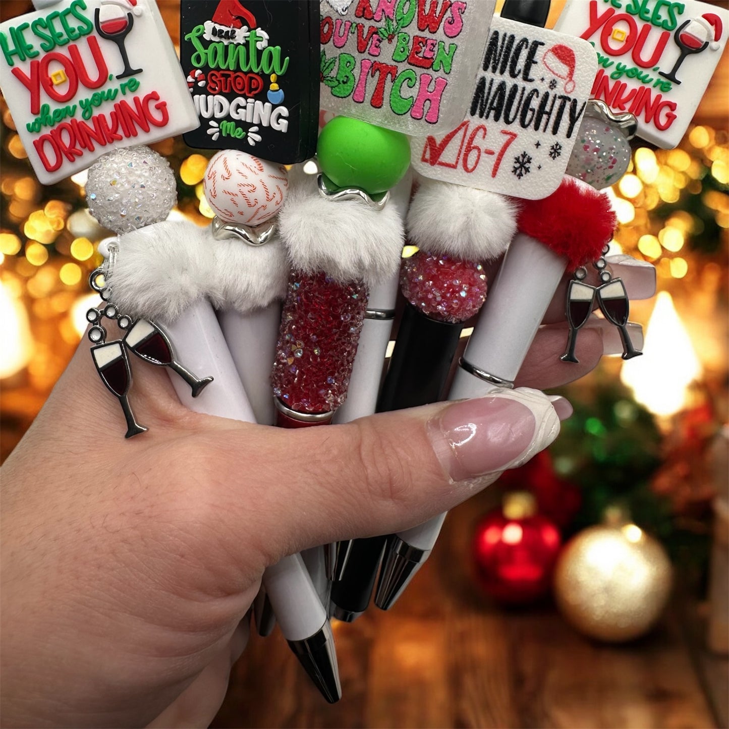 Comical Holiday Pens