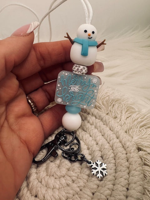 Snowman Lanyard