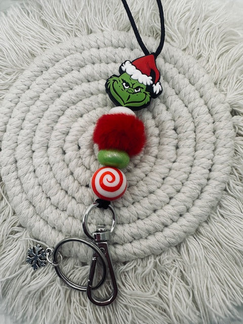 Green Mean Man Lanyard