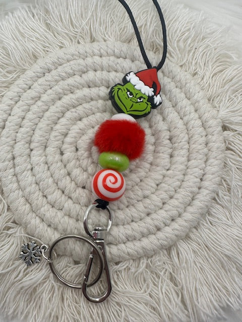 Green Mean Man Lanyard