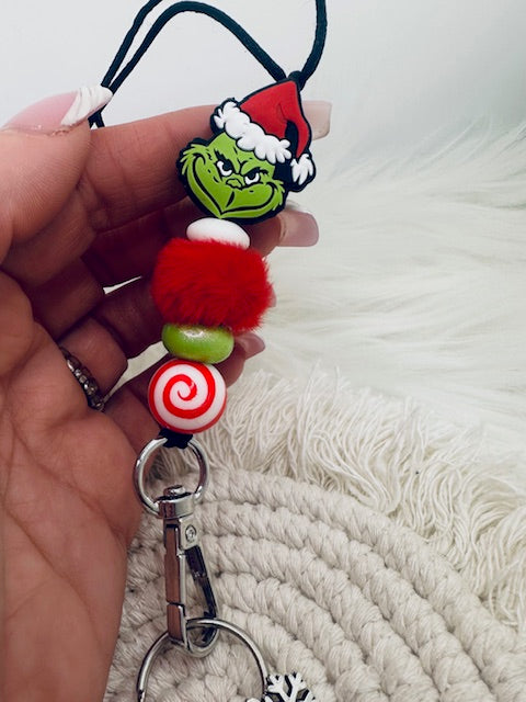 Green Mean Man Lanyard