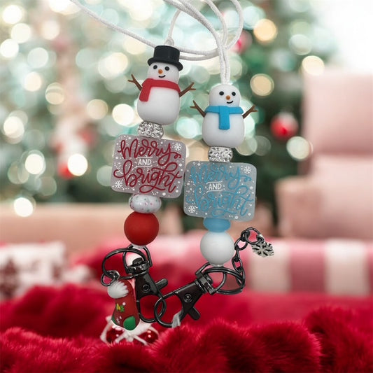 Snowman Lanyard