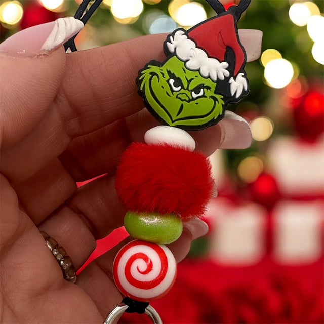 Green Mean Man Lanyard