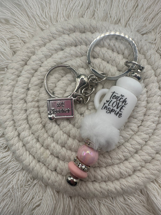 Teach, Love, Inspire Keychain